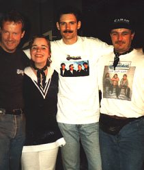 Heiner, Katrin, Andreas and Karsten in Recklinghausen 1998